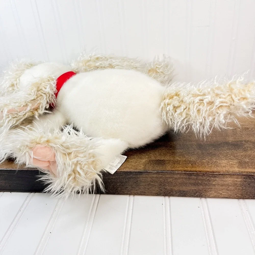 Hallmark Puppy Dog Plush Curly Wired Ears Vintage Shaggy Dog Plush 18